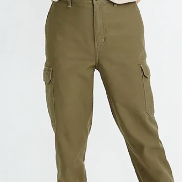 Madewell High-Rise Cargo Fatigue Pants